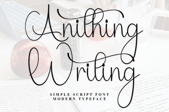 Anithing Writing: A Font That Speaks Warmly