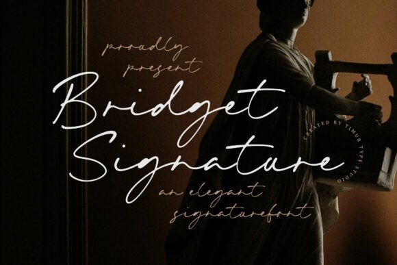 Bridget Signature: A Script Font for Thoughtful Design