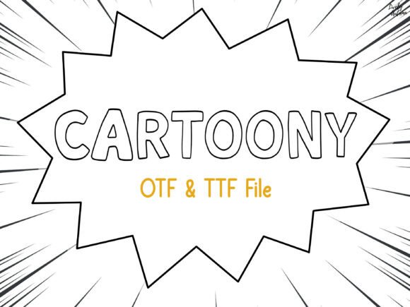 Cartoony: A Font That Brings Your Brand to Life