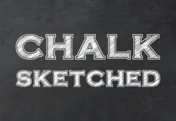 Chalk Sketched: A Playful Font for Campaign Creativity