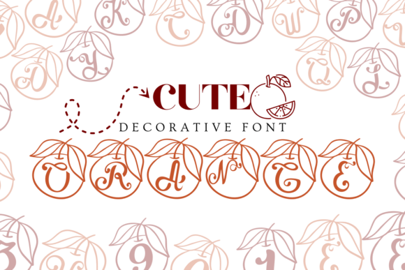 Cute Orange: A Font for Warmth and Character
