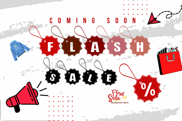 Flash Sale: A Versatile Decorative Font for Editorial Design
