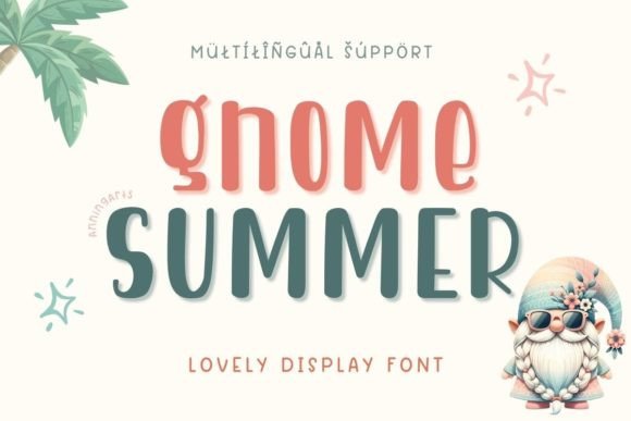 Gnome Summer: A Handwritten Font for Memorable Branding