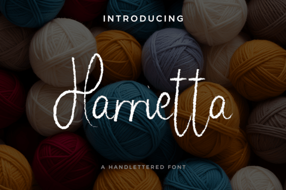 Harrietta: A Handwritten Script Font for Editorial Elegance