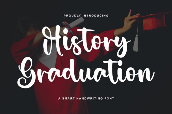 History Graduation Font for Creative Campaigns