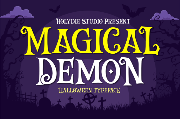 Magical Demon: A Typeface with a Dark Charm