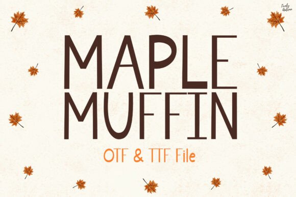 Maple Muffin: A Script Font for Digital Design