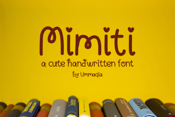 Mimiti: A Font That Adds Magic to Every Craft Project