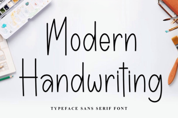 Modern Handwriting: A Font with Character and Purpose