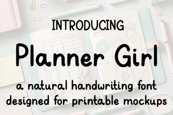 Planner Girl Font for Professional Branding