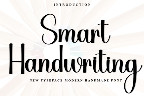Smart Handwriting: A Festive Script Font for Web Design
