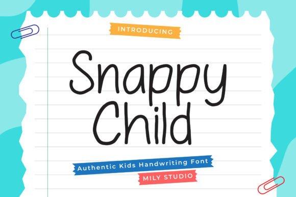 Snappychild Regular: A Font for Warm, Engaging Digital Design