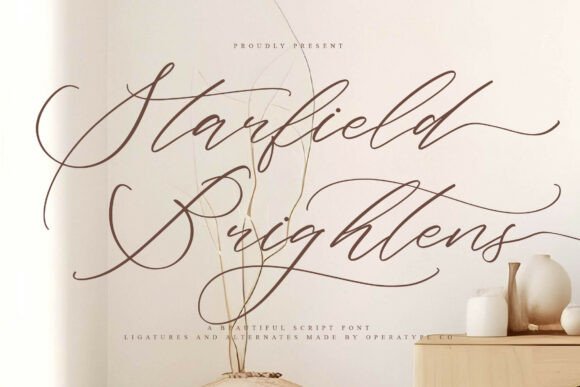 Starfield Brightens: A Font That Elevates Every Craft Project